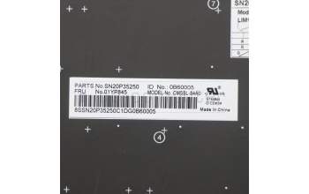 Lenovo 01YP845 NB_KYB FRU COMO SK,CHY,KB-BL,SV,ARA