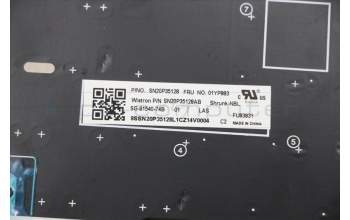 Lenovo 01YP883 NB_KYB FRU COMO SK,LTN,KB,SV,LAS