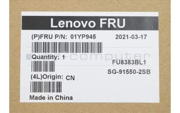 Lenovo 01YP945 NB_KYB FRU COMO SK,LTN,KB-BL,SV,SE