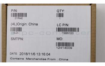 Lenovo 01YR440 HINGE KIT_Hinge_LH_SIlver