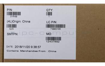 Lenovo 01YR489 COVER B-Cover ASM,w/o CAM,PPS