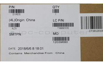 Lenovo 01YR576 MECH_ASM GRP_KBD_Bzl_FR,FPR,BK,SUN