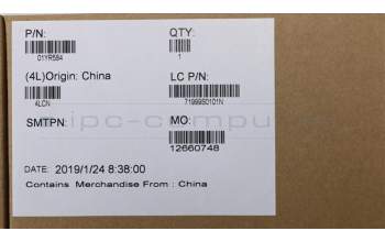 Lenovo 01YR584 MECH_ASM GRP_KBD_Bzl_IT,FPR,BK,SUN