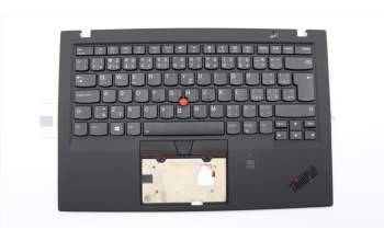 Lenovo 01YR643 MECH_ASM GRP_KBD_Bzl_CZS,FPR_NFC,BK,SUN