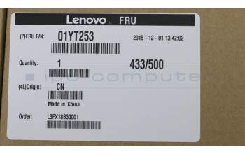 Lenovo 01YT253 COVER Base,BLK,Mg-Alloy,LIPC