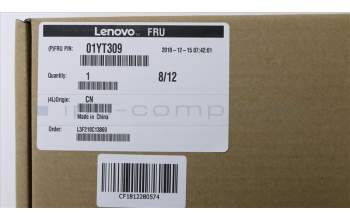 Lenovo COVER COVER,A-Cover,WQ,LGD,HD CAM,BLK para Lenovo ThinkPad T480s (20L7/20L8)