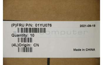 Lenovo 01YU076 MECH_ASM CS16_2BCP,MYLAR,SILVER,NFC,CHY