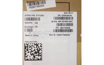 Lenovo 01YU082 MECH_ASM CS16_2BCP,MYLAR,BLACK,TRA