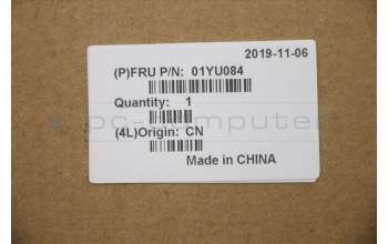 Lenovo 01YU084 MECH_ASM CS16_2BCP,MYLAR,BLACK,NFC,TRA