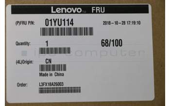 Lenovo 01YU114 MECH_ASM MECH_ASM,Sht,B BZL,ePrivacy