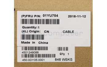 Lenovo CABLE DC-IN Cable para Lenovo ThinkPad P1 Gen 3 (20TH/20TJ)