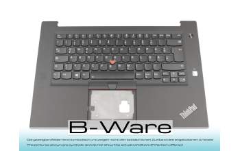 01YU775 teclado incl. topcase original Lenovo DE (alemán) negro/negro con retroiluminacion y mouse stick b-stock