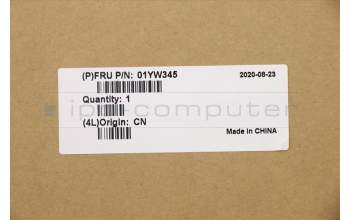 Lenovo 01YW345 MECH_ASM Rear Cover,S4350,White