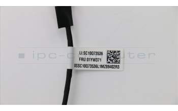 Lenovo 01YW371 Fru, 105mm 4com Card power cable (1*4pin 2.5pitch to 2*7pin black, 1.0pitch)
