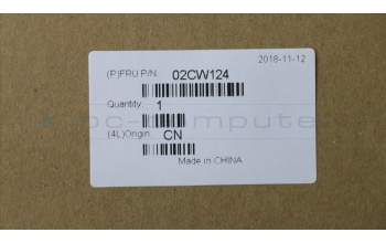 Lenovo 02CW124 MECH_ASM Front BZL Assy,T530,ROW,WST
