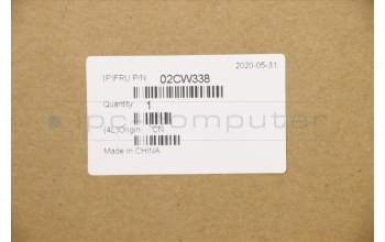 Lenovo 02CW338 HEATSINK HSINK FOR DT-Y SSD ARS BLACK