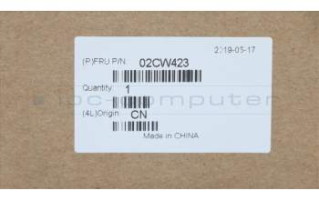 Lenovo 02CW423 MECH_ASM Yoga A940 Sys Housing B