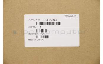 Lenovo 02DA293 COVER LCD A cover,CS,Black