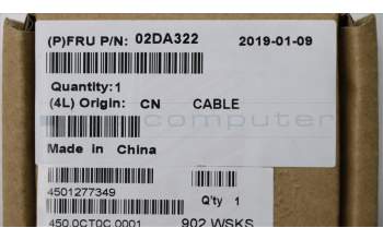 Lenovo CABLE FRU Think light cable para Lenovo ThinkPad Yoga L380 (20M7/20M8)