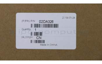 Lenovo 02DA326 CABLE FRU Camera cable,clamshell
