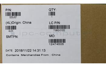 Lenovo 02DL827 HEATSINK SWG THM ASSY Toshiba