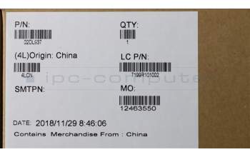 Lenovo 02DL937 COVER E490s S3 B COVER SUB ASSY