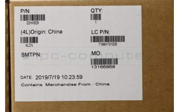 Lenovo 02HK828 HEATSINK CPU/GPU,i9,N18E,w/fan,Sunon