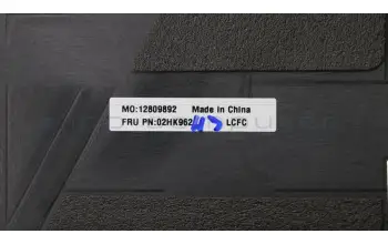 Lenovo 02HK962 MECH_ASM MECH_ASM,A-Cover,HD