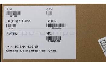 Lenovo 02HK968 MECH_ASM MECH_ASM,Sheet,B,HD CAM,Mic