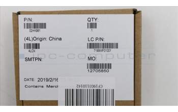 Lenovo CABLE CABLE,NFC para Lenovo ThinkPad P14s Gen 1 (20S4/20S5)