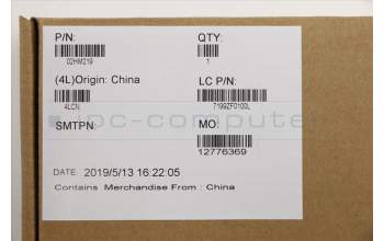 Lenovo 02HM219 MECH_ASM Ccov,ITA,BLKBD,BK,LTN