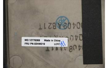 Lenovo 02HM219 MECH_ASM Ccov,ITA,BLKBD,BK,LTN