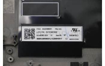 Lenovo 02HM300 MECH_ASM Ccov,SPA,BLKBD,FPR,BK,LTN