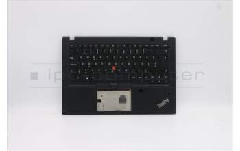 Lenovo 02HM425 MECH_ASM Ccov,EST,NBLKBD,FPR,BK,LTN