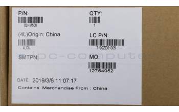 Lenovo 02HM506 Jazz-1 FRU Hinge kit L/R Silver for CNC