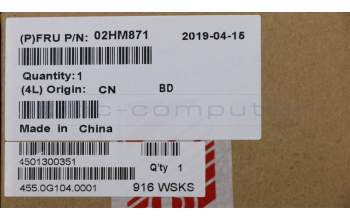 Lenovo 02HM871 CARDPOP Sensor board for WWAN