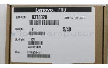 Lenovo FRU, mini Display Port to DV para Lenovo ThinkStation P330 (30C7/30C8)