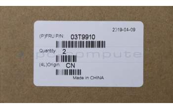 Lenovo 03T9910 Fru, Base cover Assy of Miss
