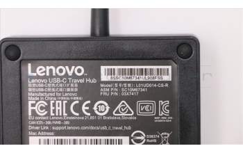 Lenovo CABLE_BO FRU USB-C Travel Hub para Lenovo ThinkPad P71 (20HK/20HL)