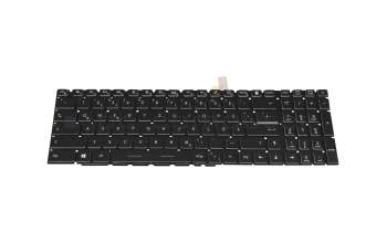 0402 SMO teclado original MSI DE (alemán) negro con retroiluminacion