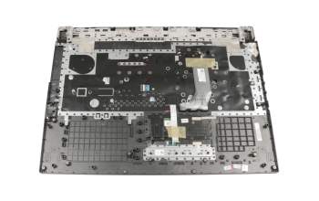 04062-00120000 teclado incl. topcase original Asus DE (alemán) negro/negro con retroiluminacion - con pozo Keystone -