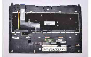 04A1-00B90000 teclado incl. topcase original Asus FR (francés) negro/negro con retroiluminacion