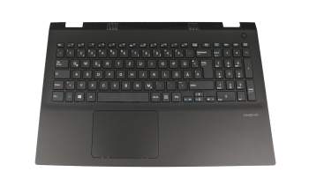 04A1-00K6100 teclado incl. topcase original Medion DE (alemán) negro/negro