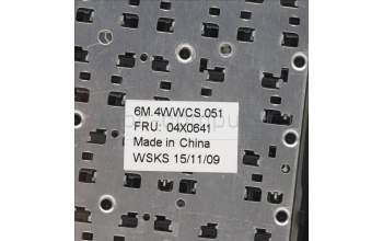 Lenovo 04X0641 KEYBD FRU Prince-KBD NOR CHY
