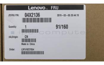 Lenovo FAN Front System Fan for Zidane para Lenovo ThinkStation P330 (30C7/30C8)