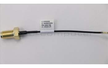 Lenovo CABLE Fru,65mm I-Pex to SMA M.2 Cable para Lenovo ThinkStation P410