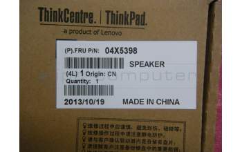 Lenovo 04X5398 SPEAKERINT asm,VEC