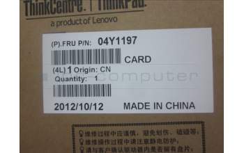 Lenovo 04Y1197 SUBCARD FRU FP subcard W/O FP Func.