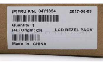 Lenovo 04Y1854 bezel FRU LCD Bezel for Dasher-2
