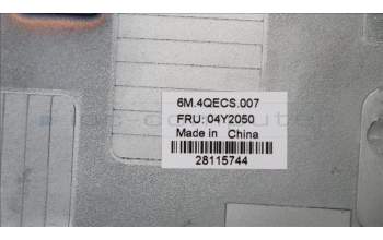 Lenovo 04Y2050 FRU Base Cover ROW SWG
